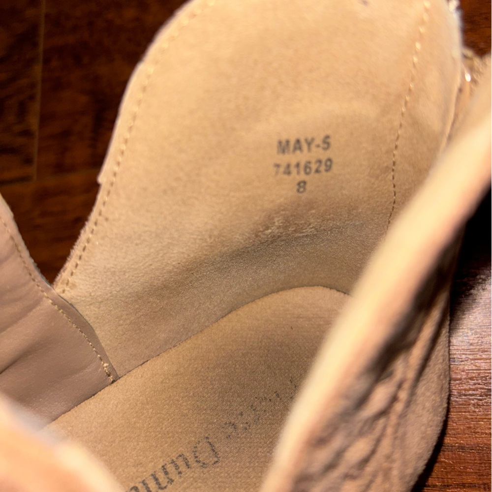 Pierre Dumas Women's Ankle Boots May-5 Suede Slip-On Booties - Picture 5 of 6